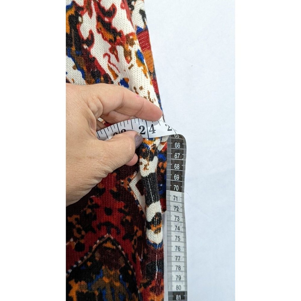 Ruby Rd. Large Top Fringe COLORFUL Stretchy COMFY - Picture 7 of 9